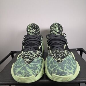 Size 13 -‎ adidas Harden Vol. 4 Glow Green Basketball Street Comfort Ball